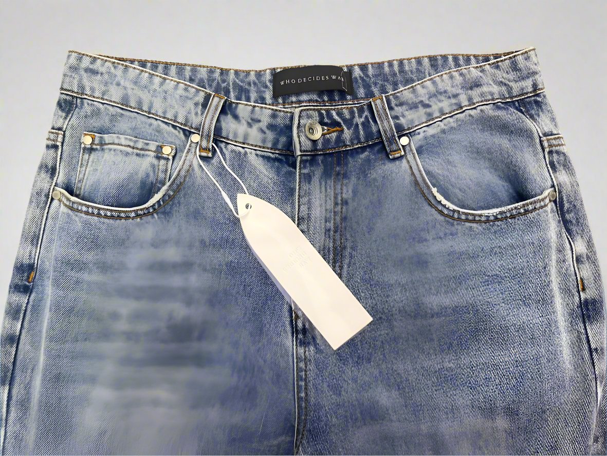 CowBoy Embroidered Denim