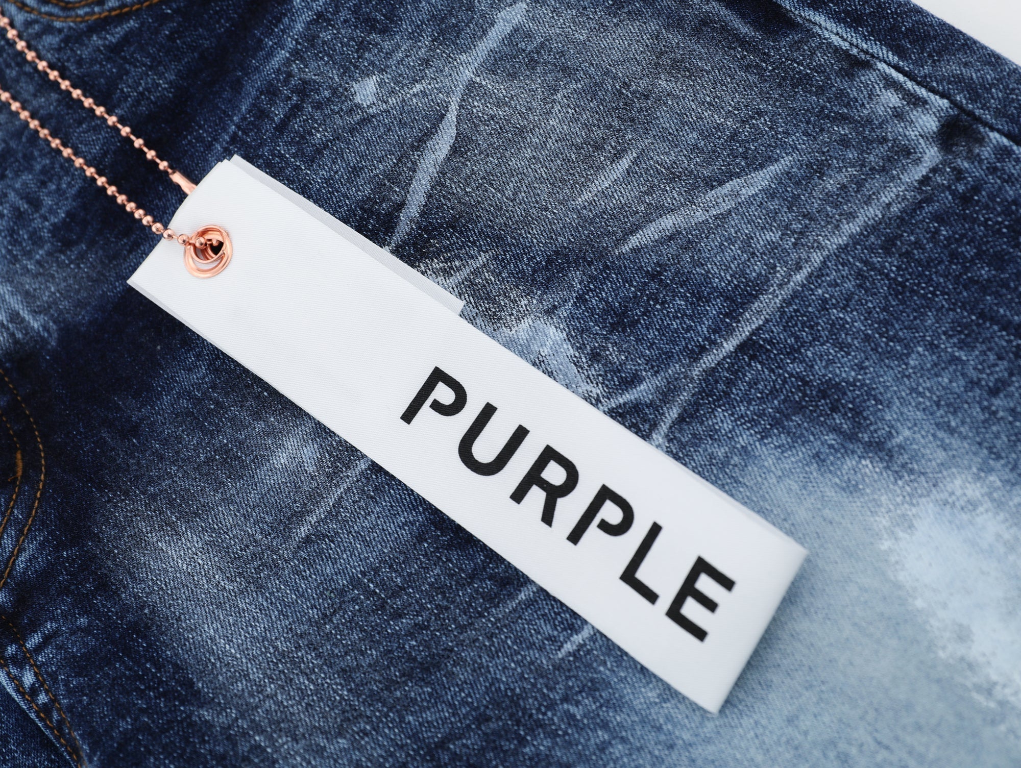 P133 Blue Brushed Jeans