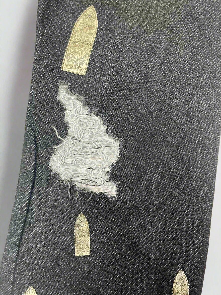 Black Amplified Gnarly Jeans