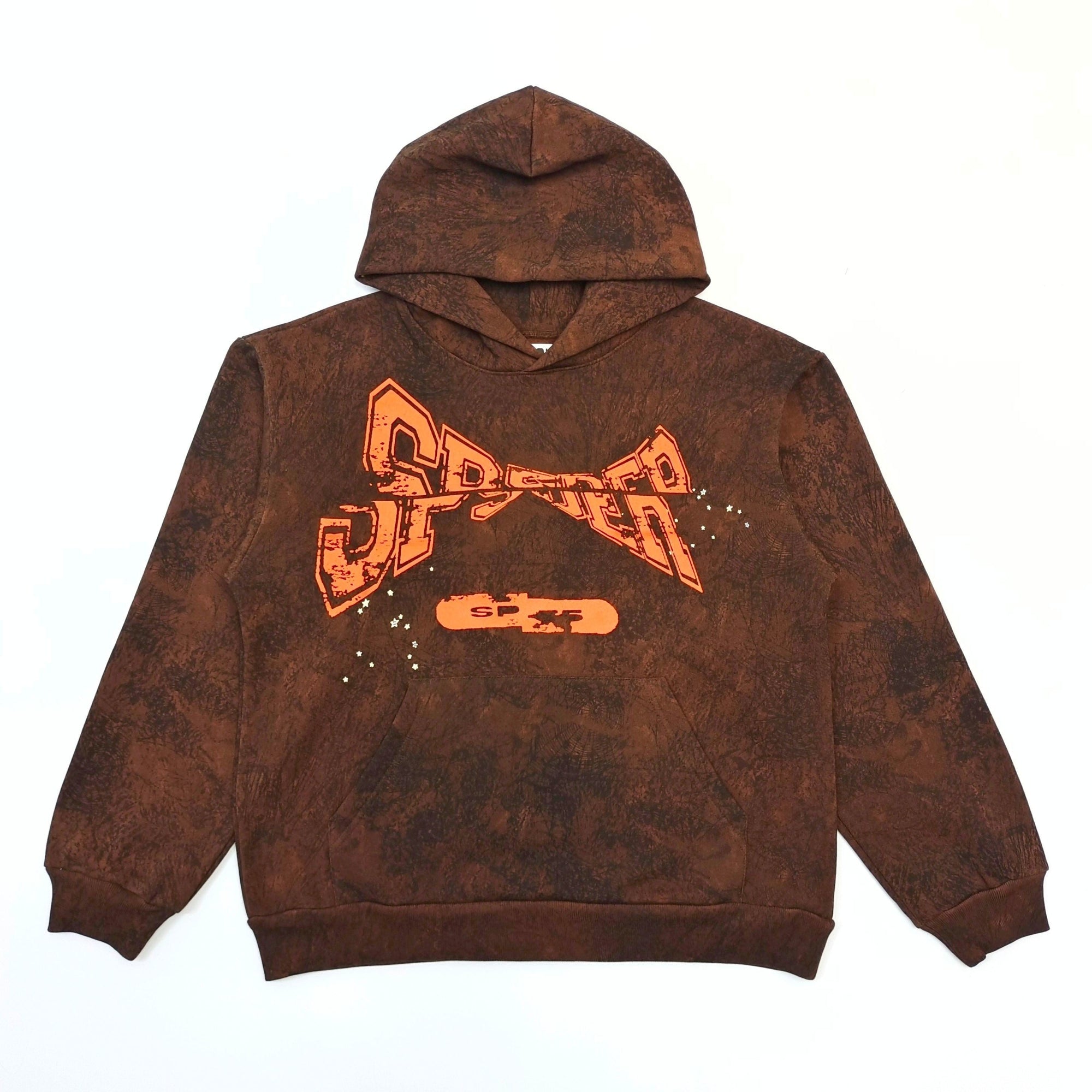 Sp5der T&F Tree Camo Hoodie 'Brown'