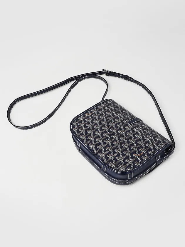 Sapphire Blue Goyrd Messenger Bag
