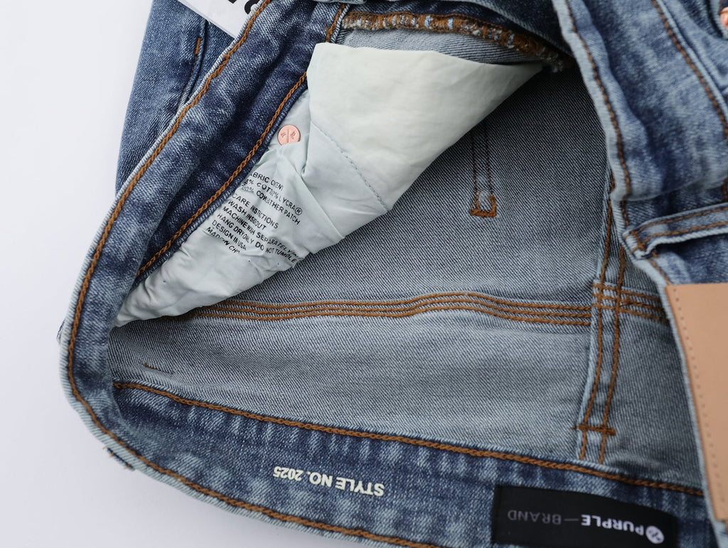 P130 Ripped Light Blue Jeans