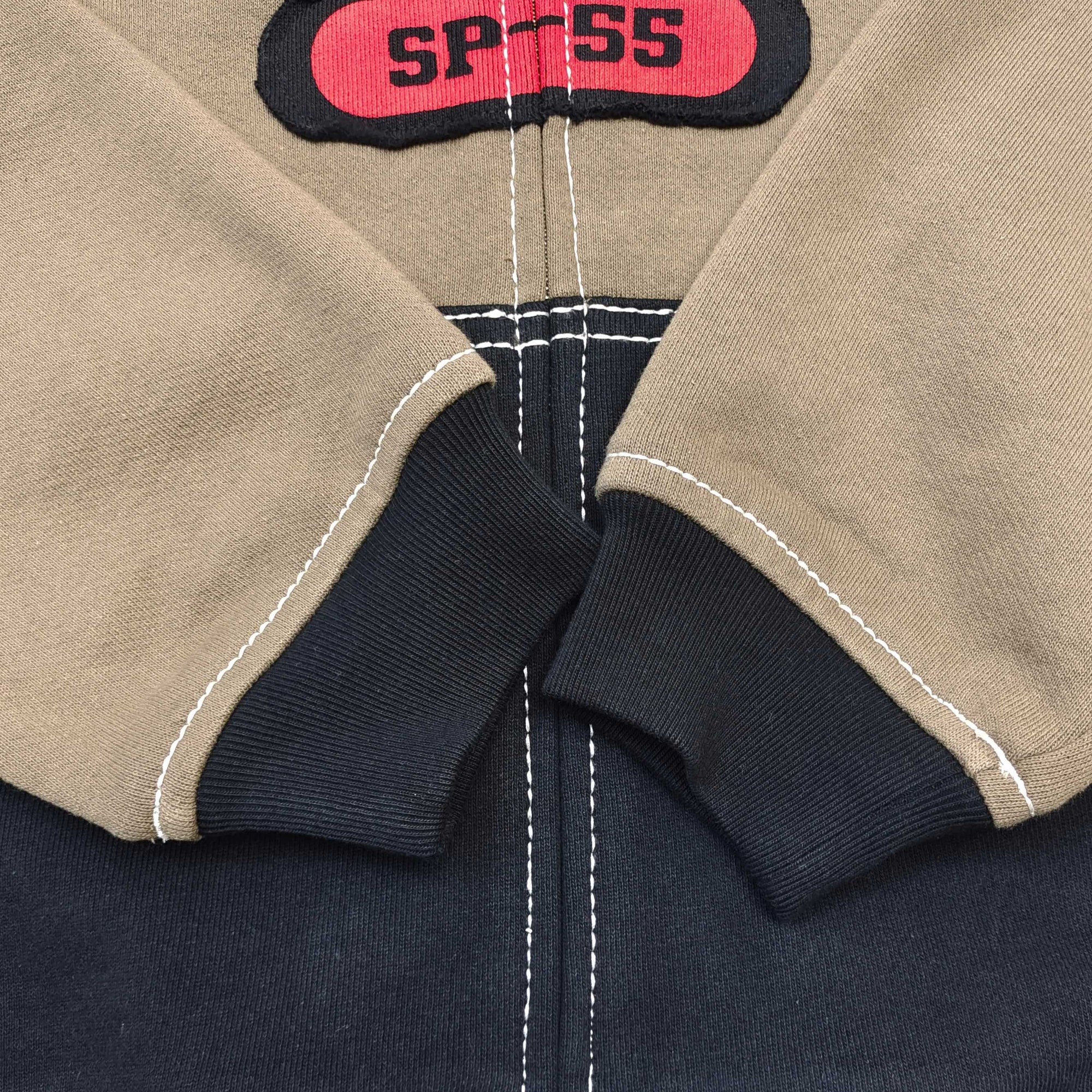 Sp5der T&F Zip Hoodie 'Brown'