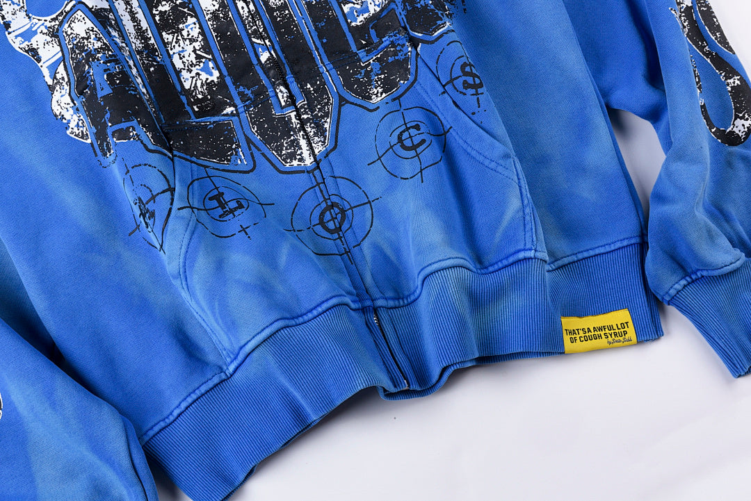 Cloud Full Zip Up Hoodie