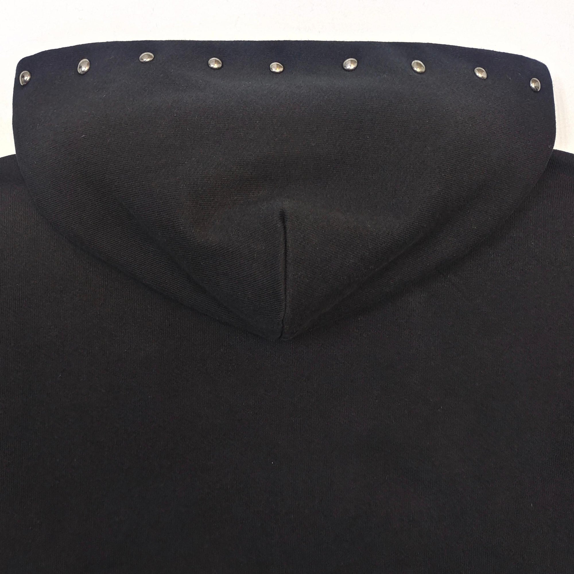 Sp5der Punk V3 Studded Hoodie Black