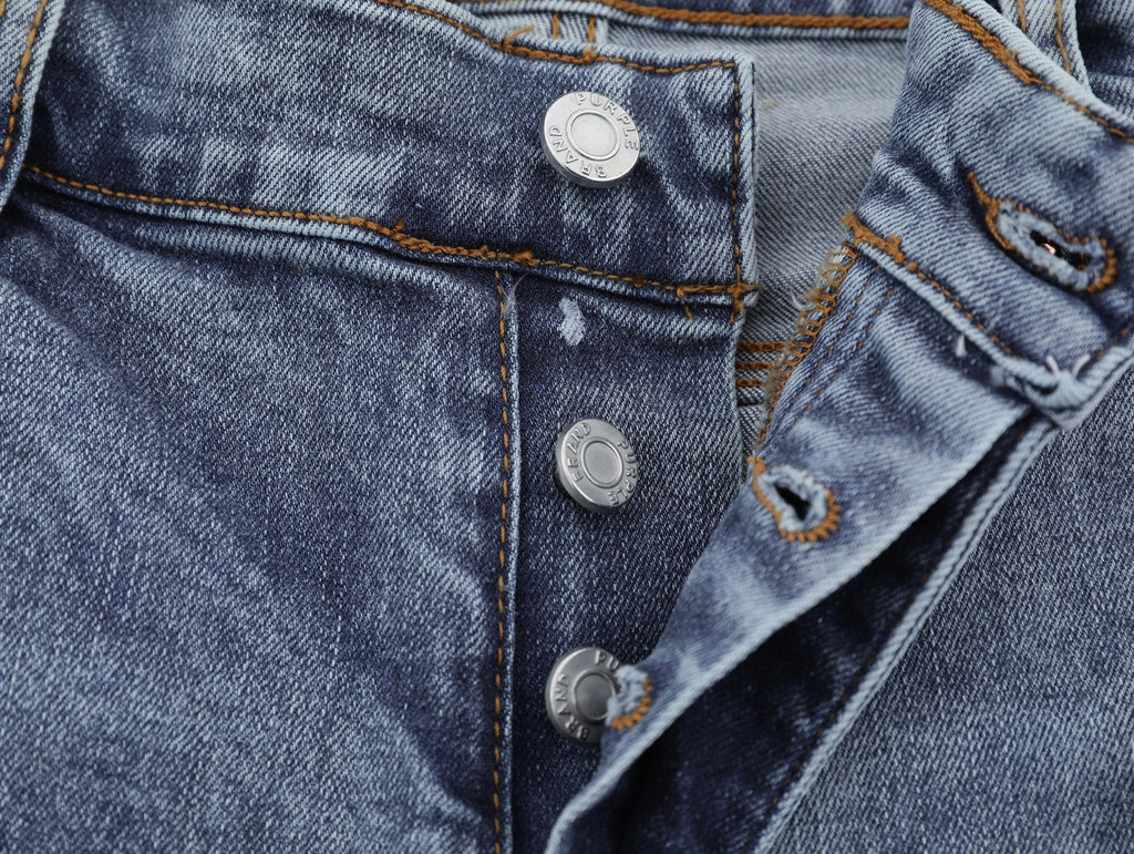 P128 Splattered Paint Jeans