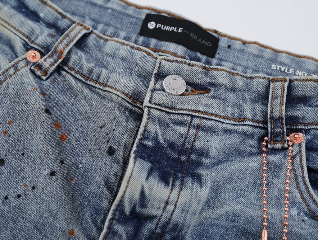 P132 Denim Brushed Jeans