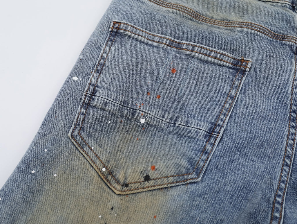 P132 Denim Brushed Jeans