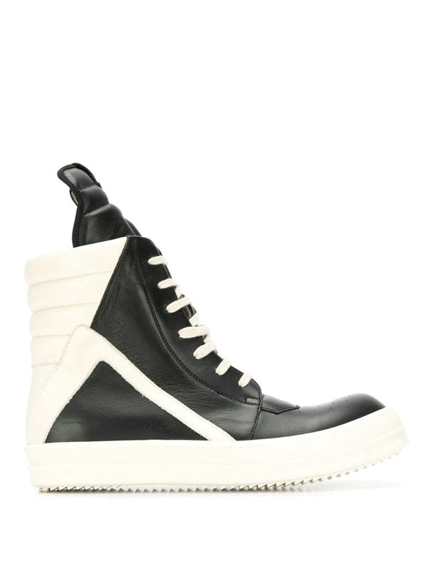 Black/Milk  GeoBasket Sneakers