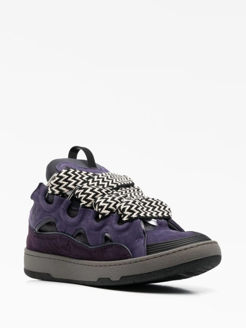 Purple White laces - Curb Sneakers