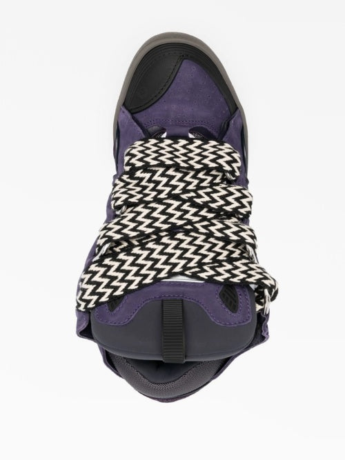 Purple White laces - Curb Sneakers