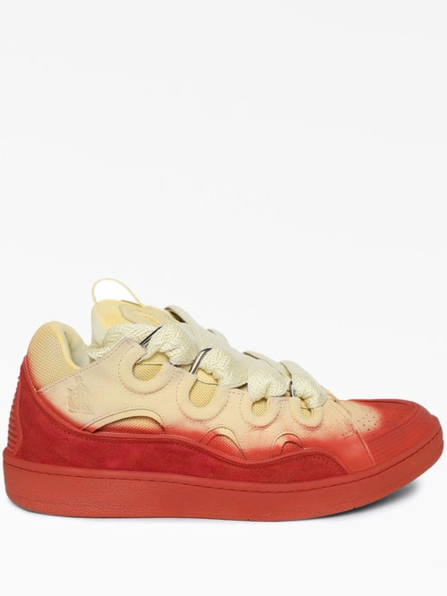 Red Beige - Curb Sneakers