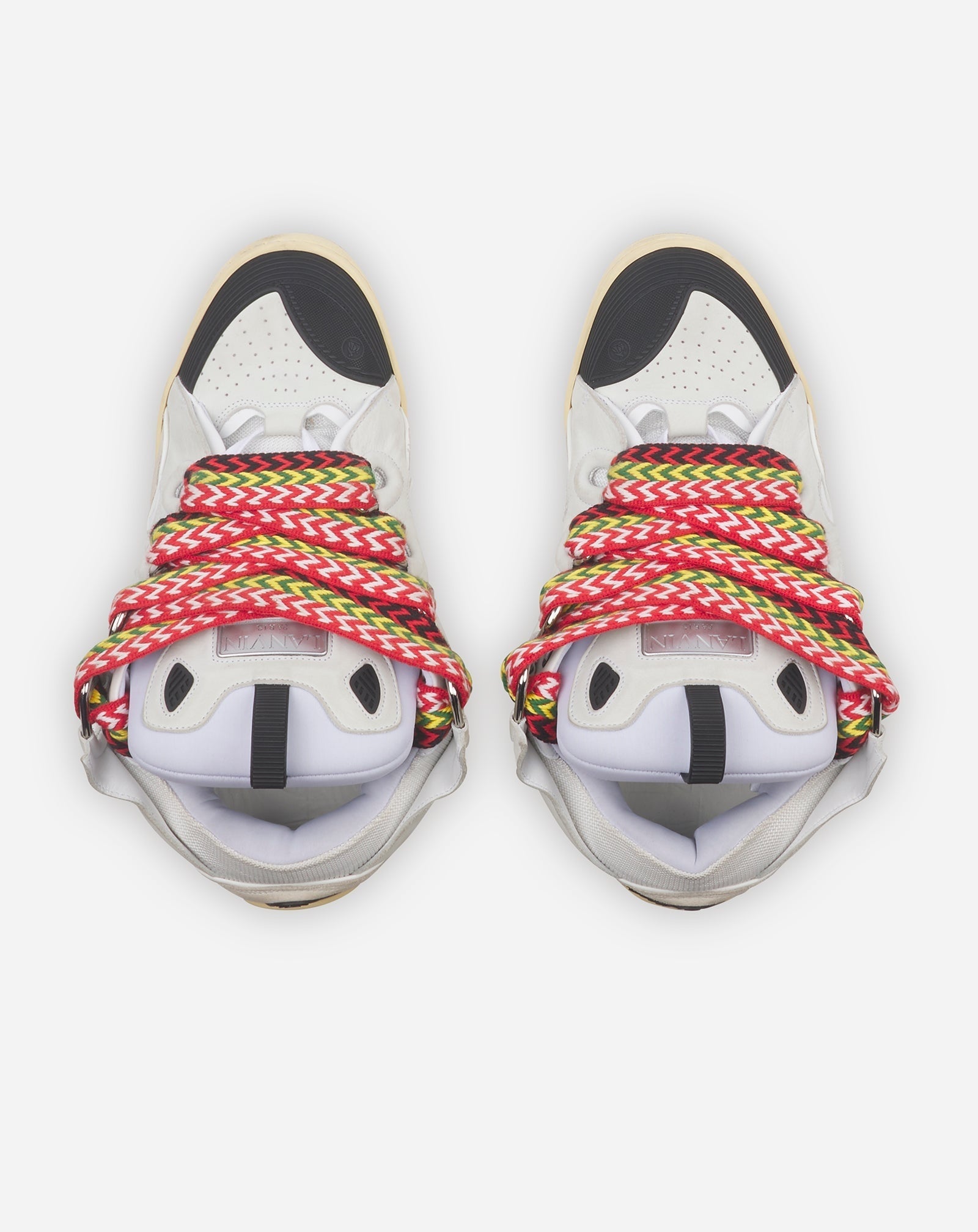 White Red/Green - Curb Sneakers