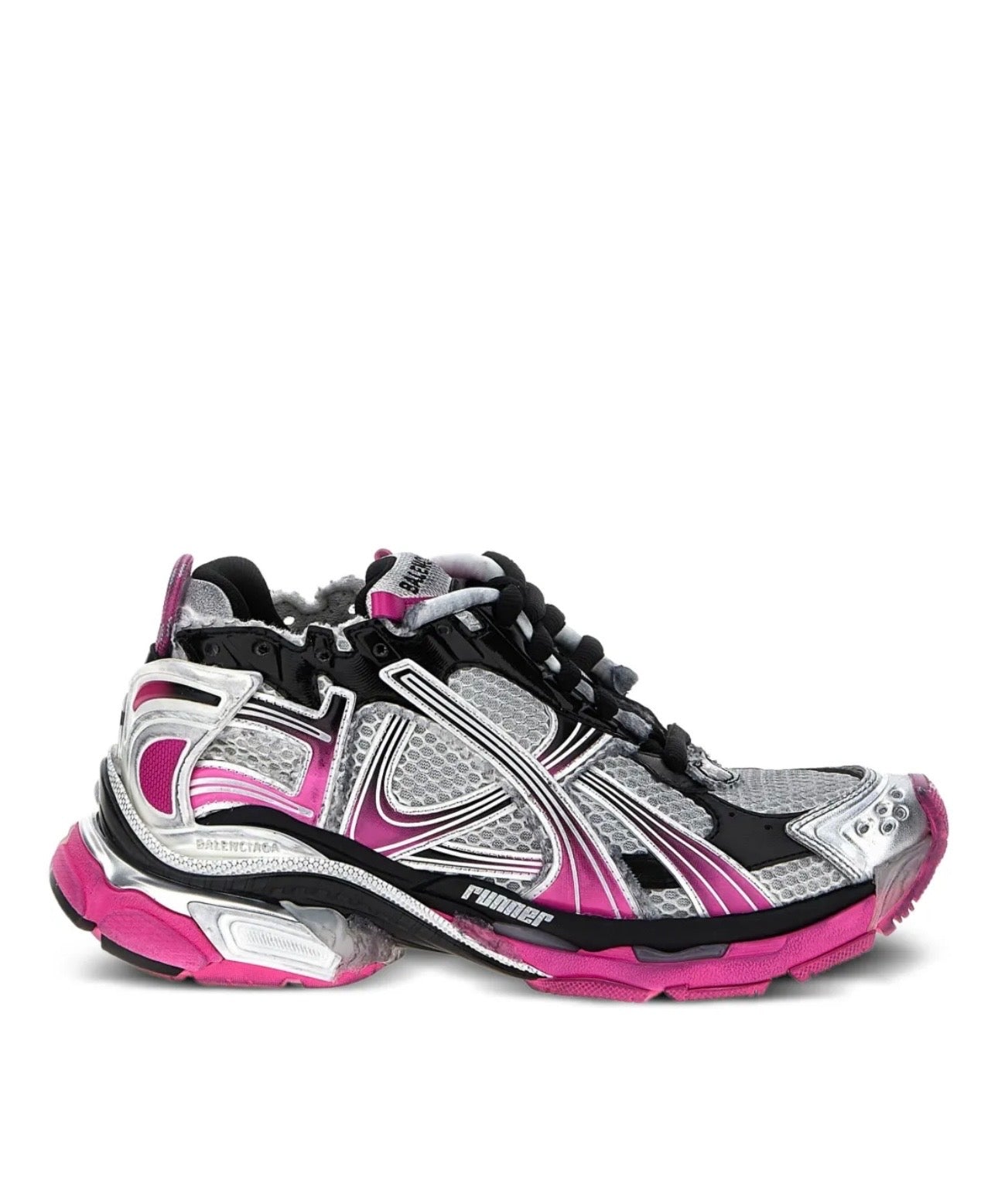 Men's Runner 2.0 Sneaker in Pink/black