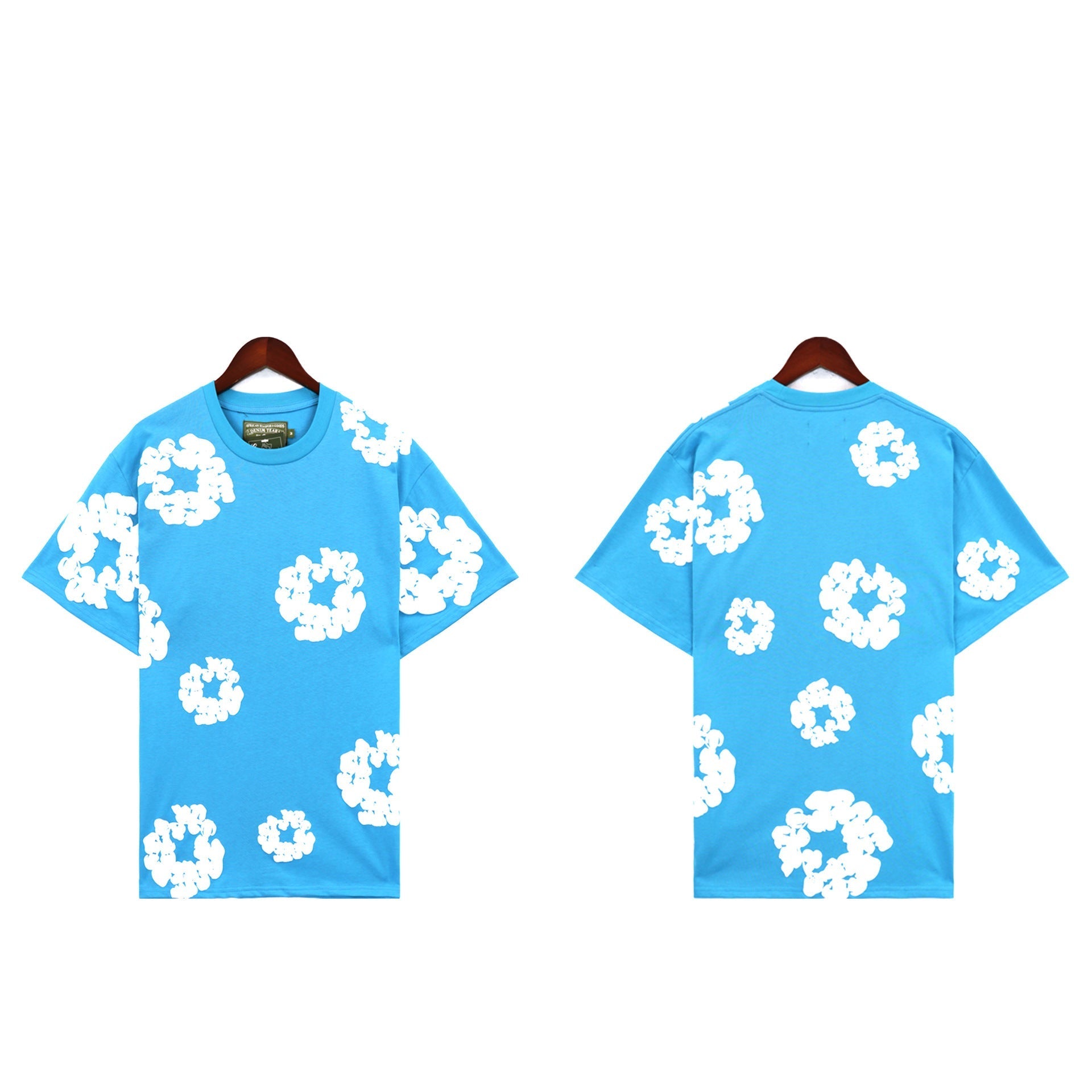 DT 'Sky Blue Wreath' Sweat Shorts