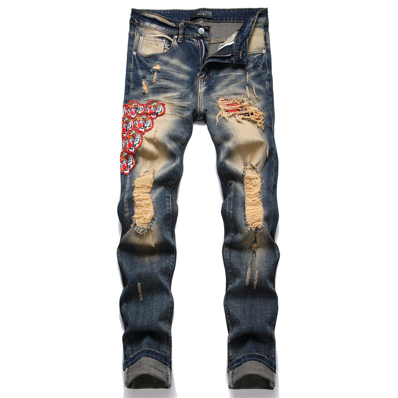 'Ripped Tiger' Jeans