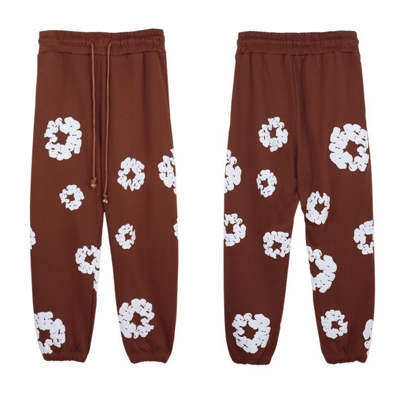 DT 'Cotton Wreath Brown' Sweatpants