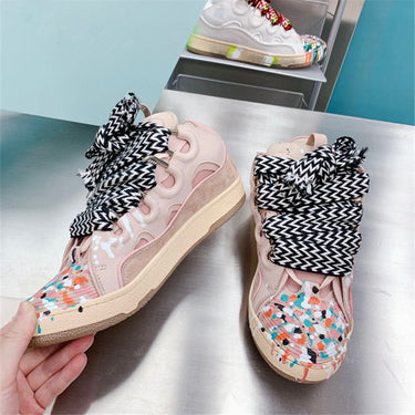 Graffiti Pink - Curb Sneakers