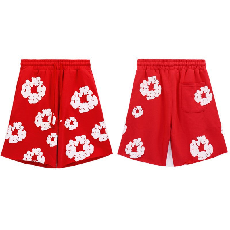 DT 'Red Wreath' Sweat Shorts