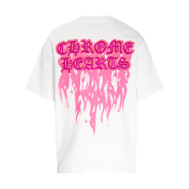 CH Pink/White Flames