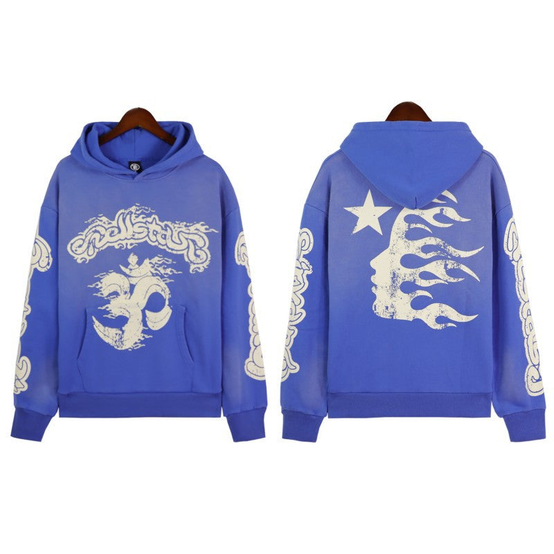 HSTAR 'Yoga' Blue Hoodie