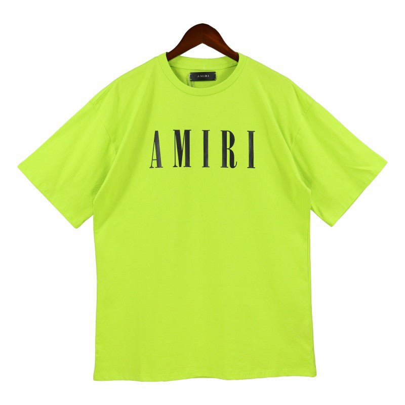 MA 'Lime/Black Logo' Tee