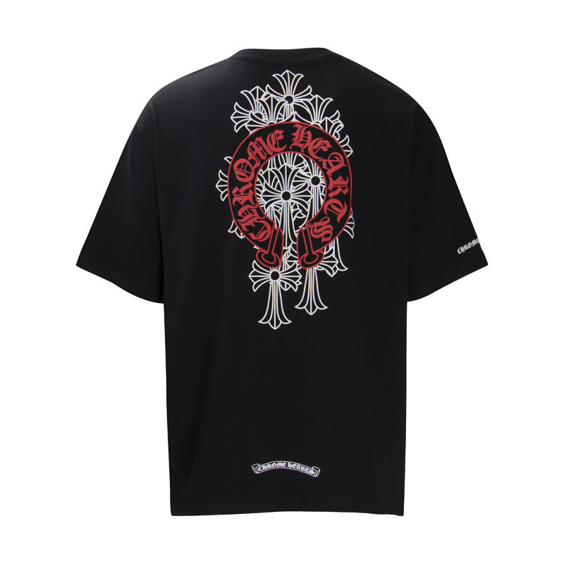 CH Horseshoe Tee Black/Red