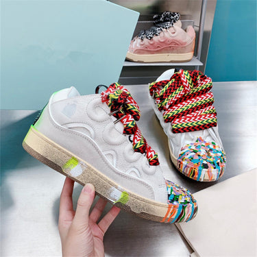 Graffiti Red & Green - Curb Sneakers