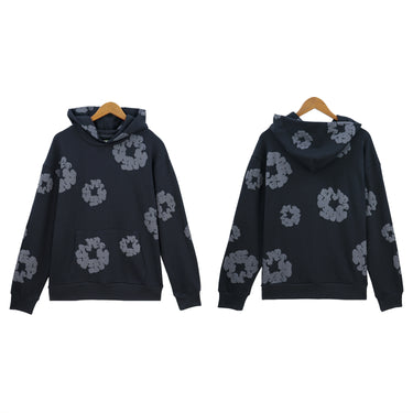 DT 'Cotton Wreath Black' Hoodie