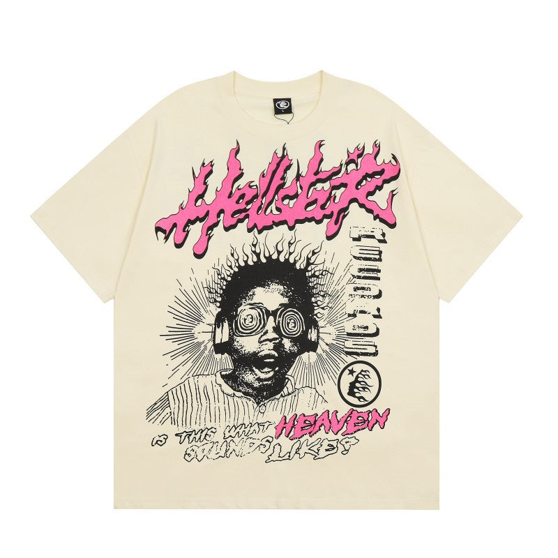 HSTAR 'IsThiswhatHeavenSoundsLike?' Pink/Cream Tee