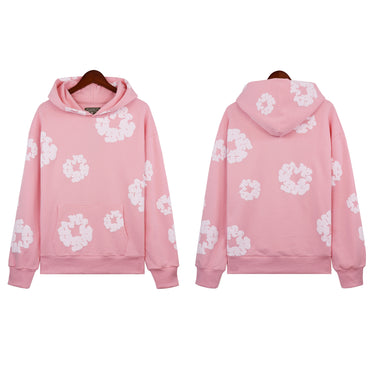 DT 'Cotton Wreath Pink' Hoodie