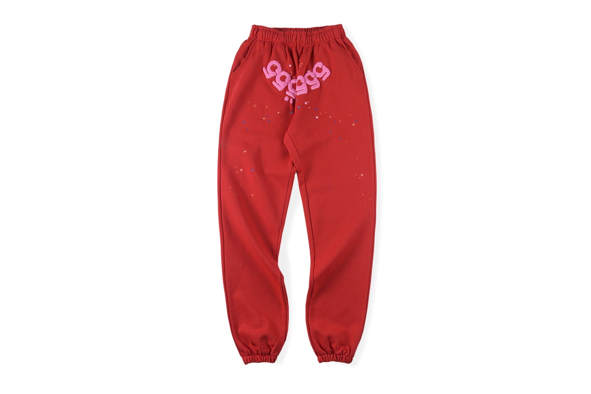 Red Pink Gold Web Spider Sweat pants