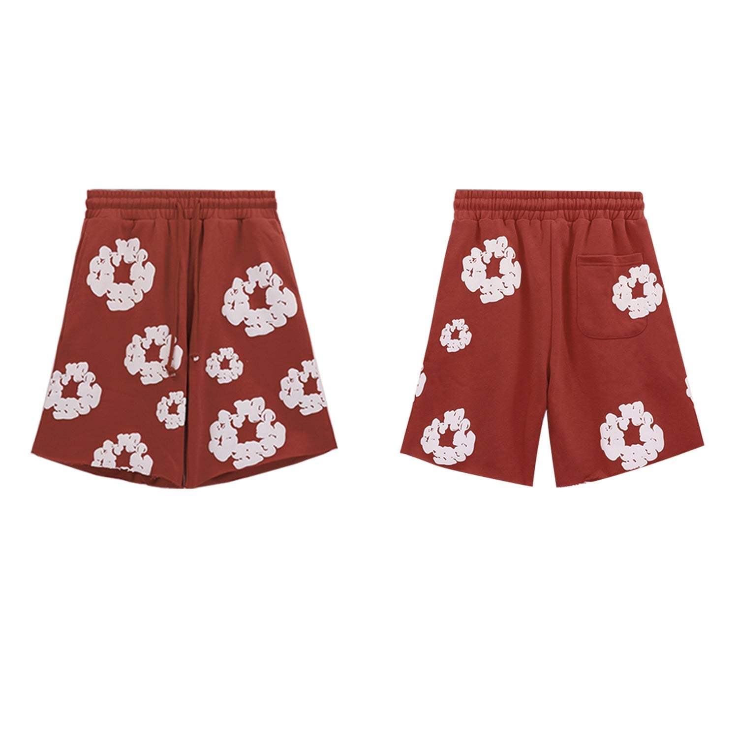 DT 'Coffee Wreath' Sweat Shorts