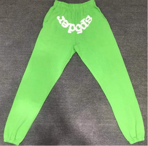 Green Spider Sweatpants