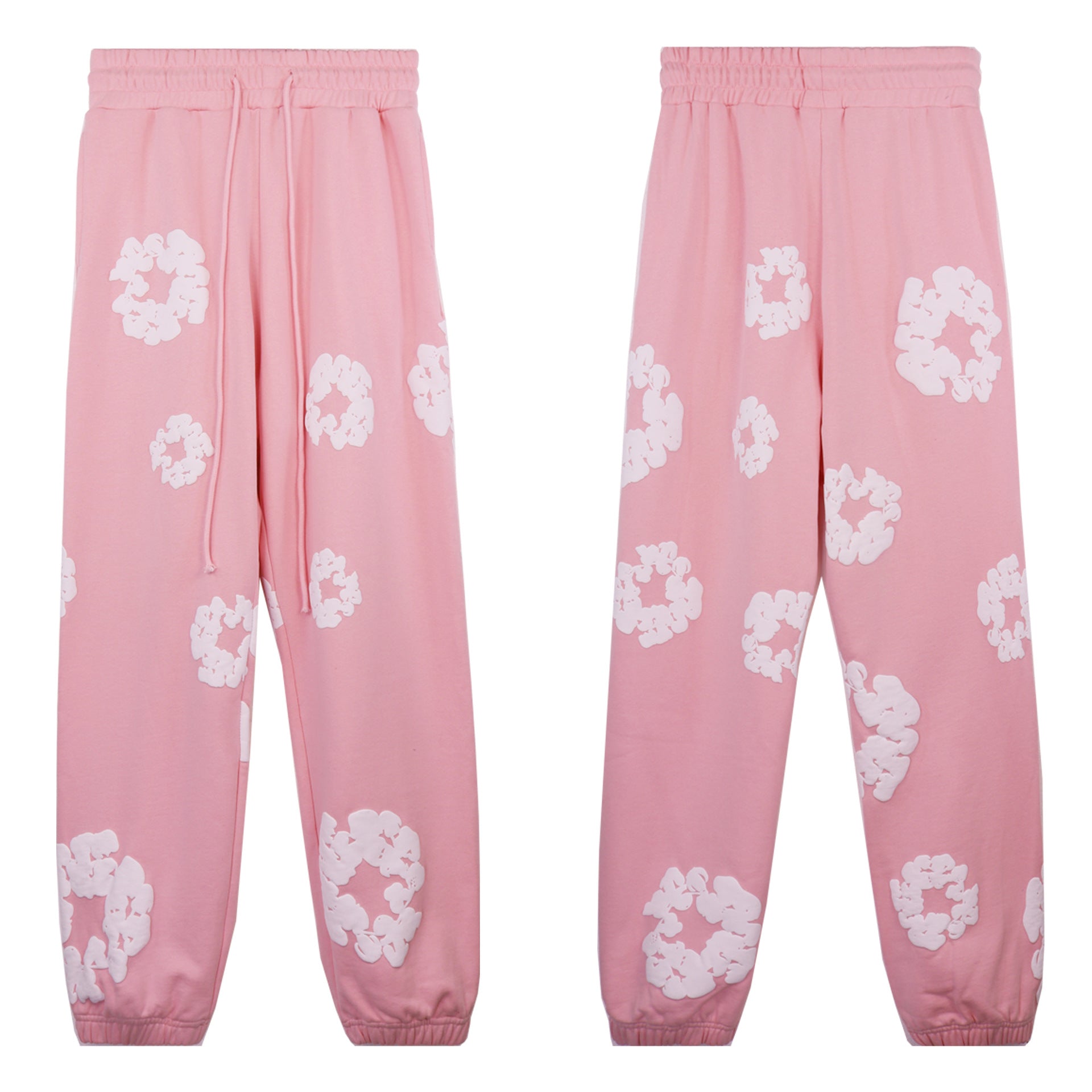 DT 'Cotton Wreath Pink' Sweatpants