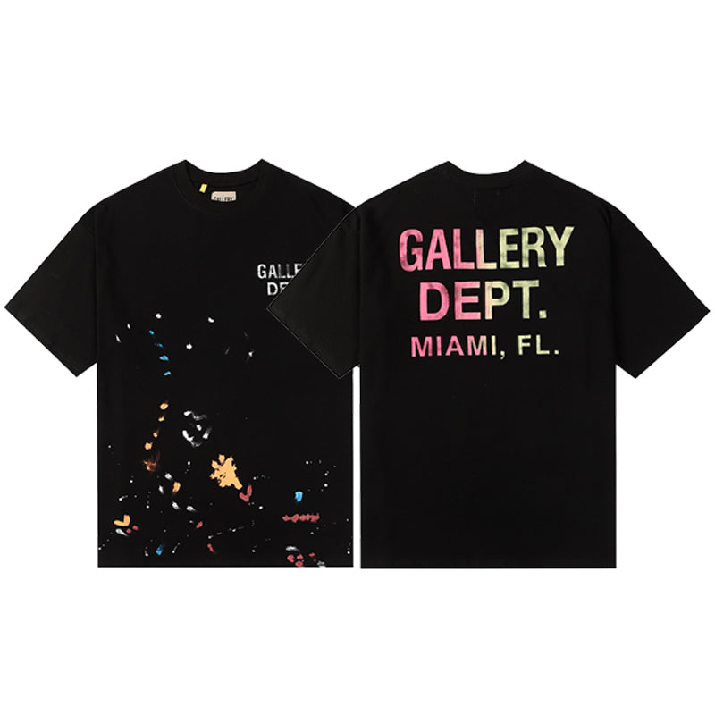 Gal 'Boardwalk' Black Tee