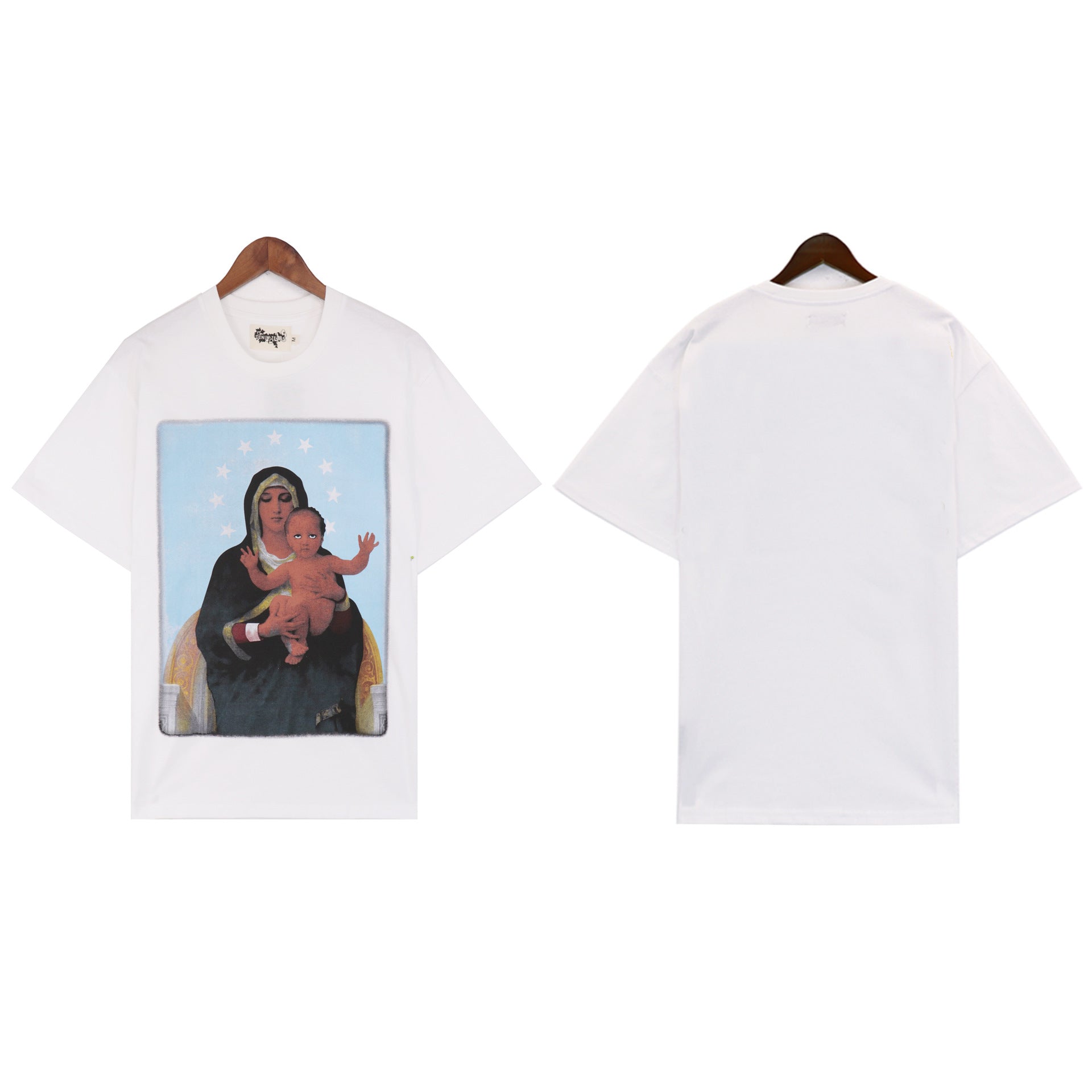 DT 'In the Arms of the Black Madonna' White Tee