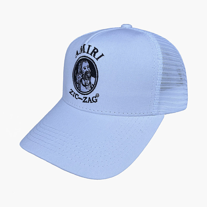 old man head - white