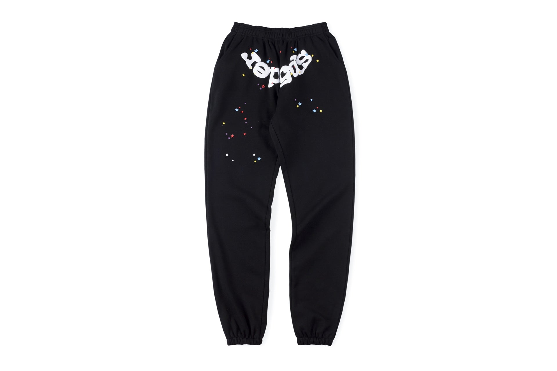 Black Purple web Spider Sweatpants