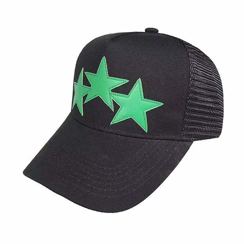 Black & Green Stars