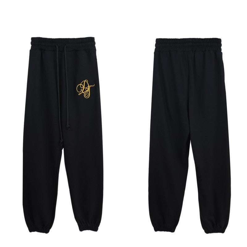 DT 'DT Logoed Black' Sweatpants