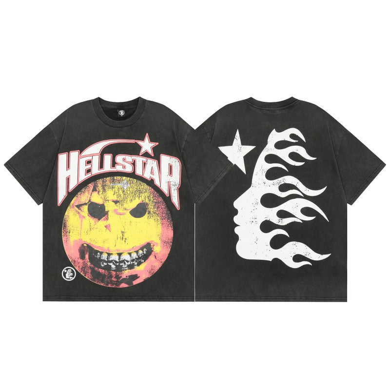 HSTAR 'Evil Smile' Black  Tee