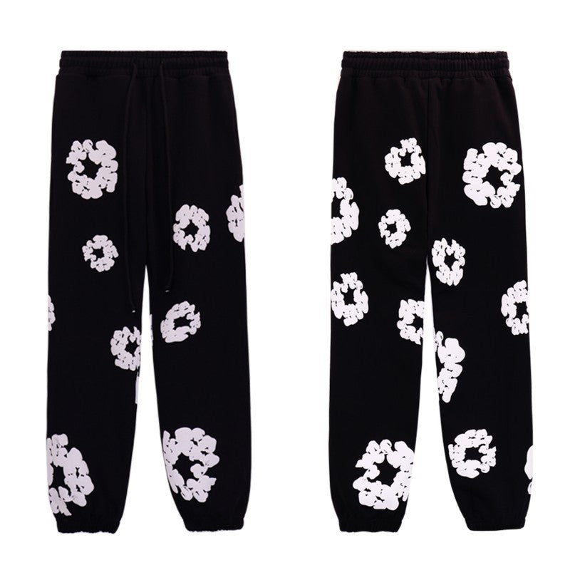 DT 'Cotton Wreath Black/White' SweatPants