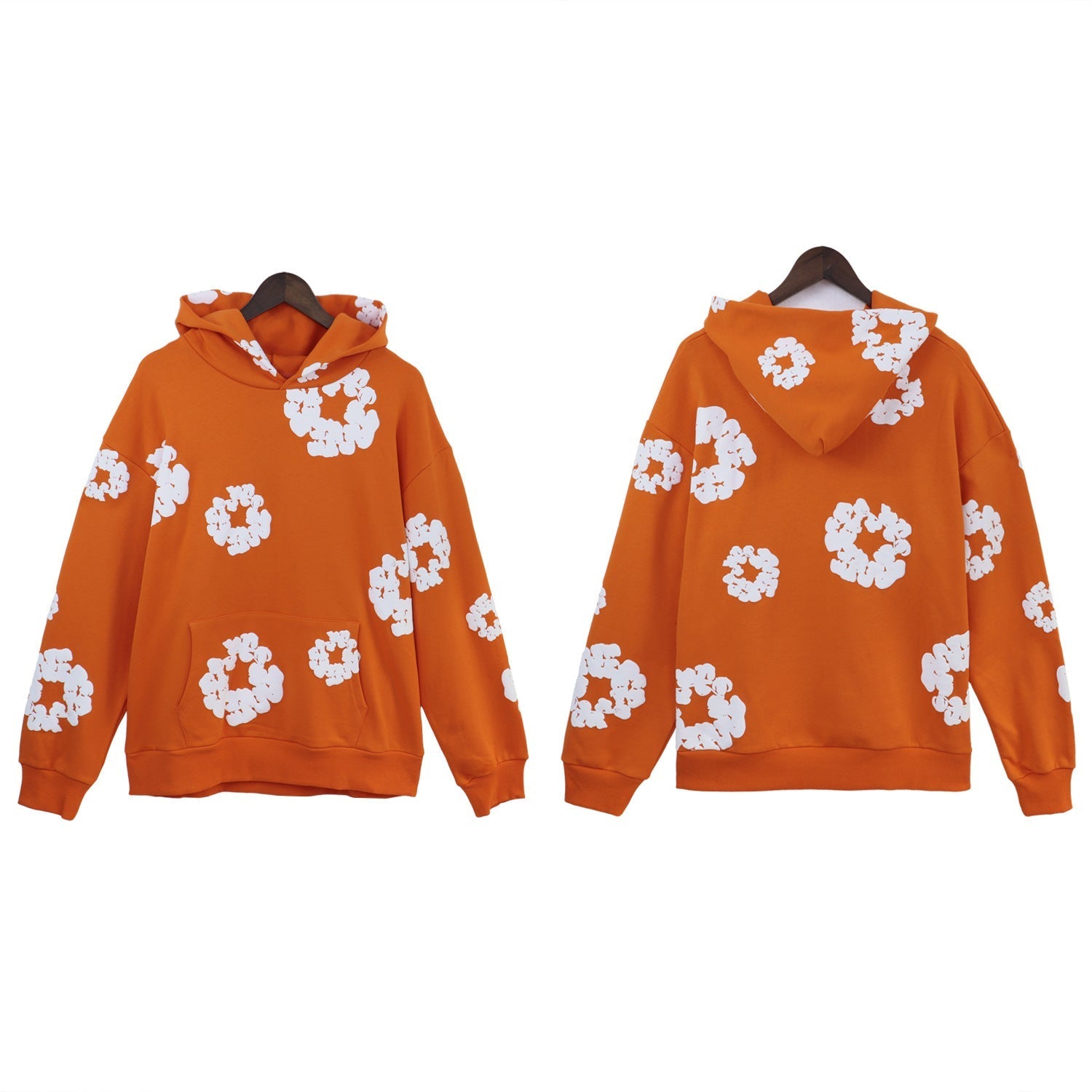 DT 'Cotton Wreath Orange' Hoodie