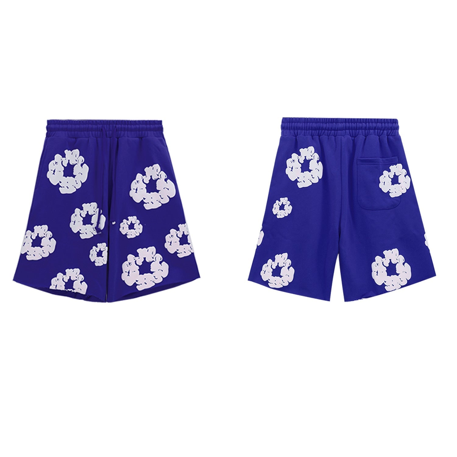 DT 'Purple Wreath' Sweat Shorts