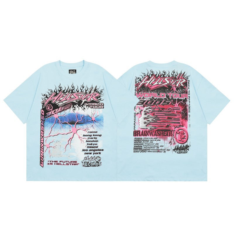 HSTAR 'Brain Washed Tour' Blue Tee