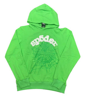 Green Web Spider hoodie