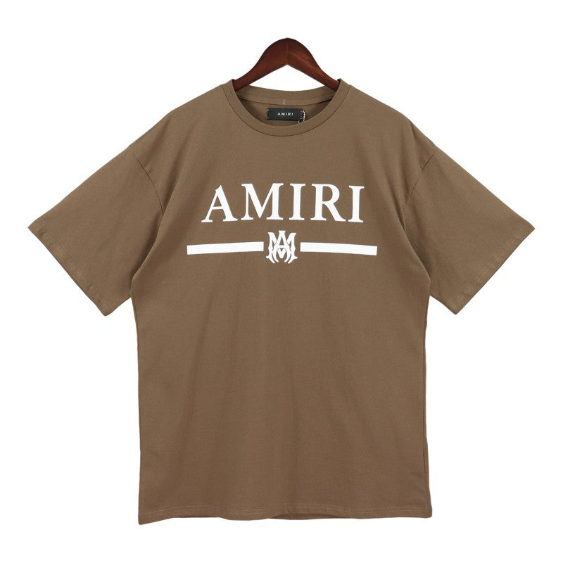 AM 'M.A Bar Logo Brown' Tee