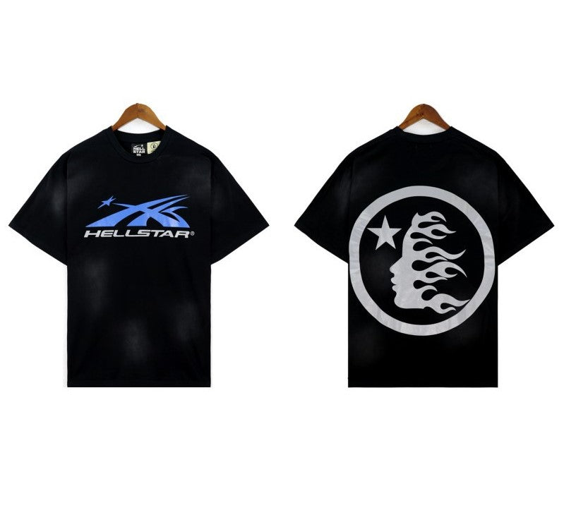 HSTAR 'Sport Logo Gel' Blue/Black Tee