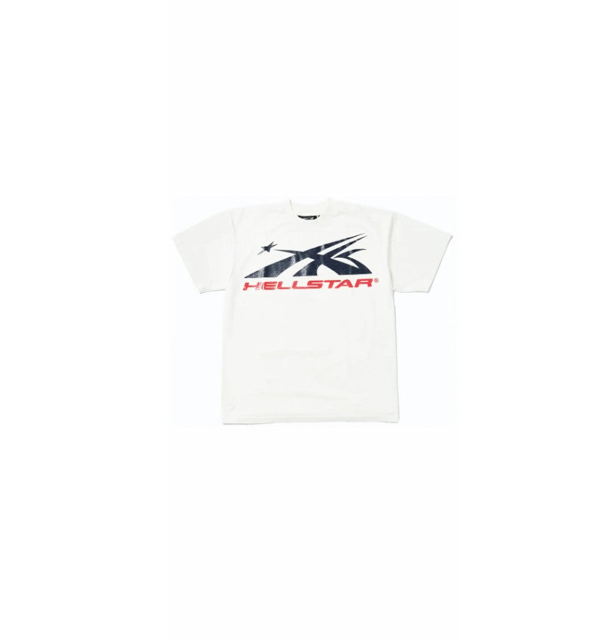 HSTAR 'Sport Gel Logo' White/Red Tee
